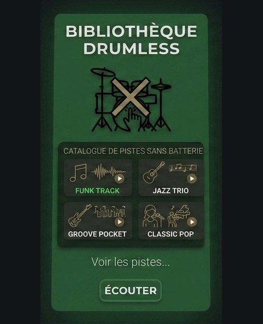 Drumless